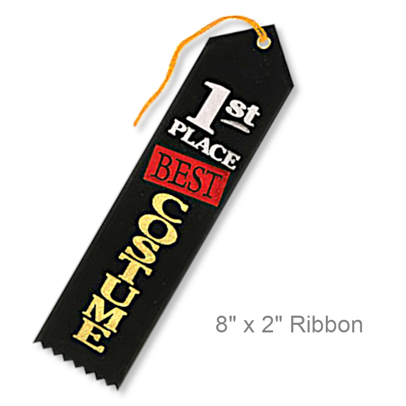 1st Place Best Costume Award Ribbon | Party Favors