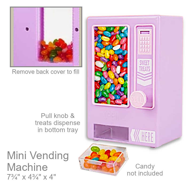 Funny Mini Manual Vending Machine | Office Candy Dish
