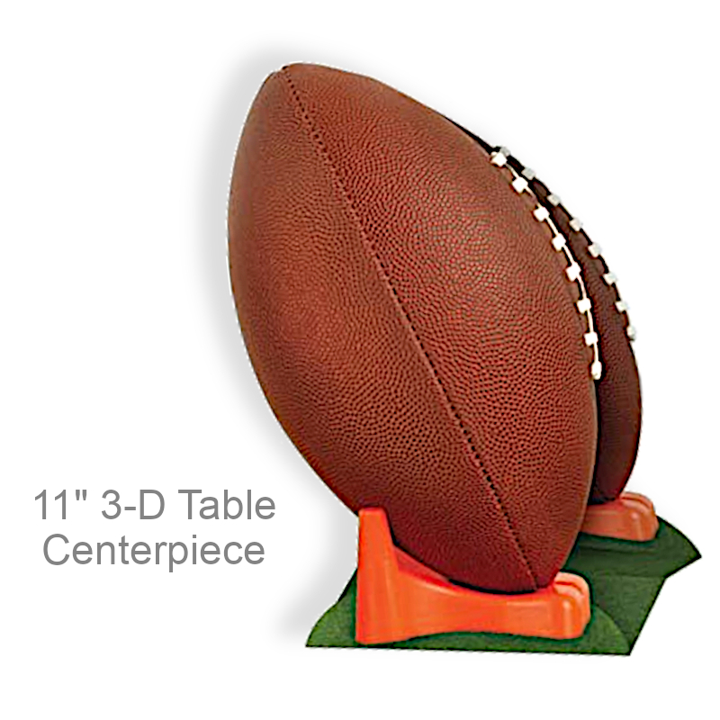 Football Shaped Table Centerpiece | Party Decorations