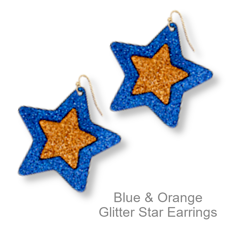 Star Earrings | Team Spirit Jewelry