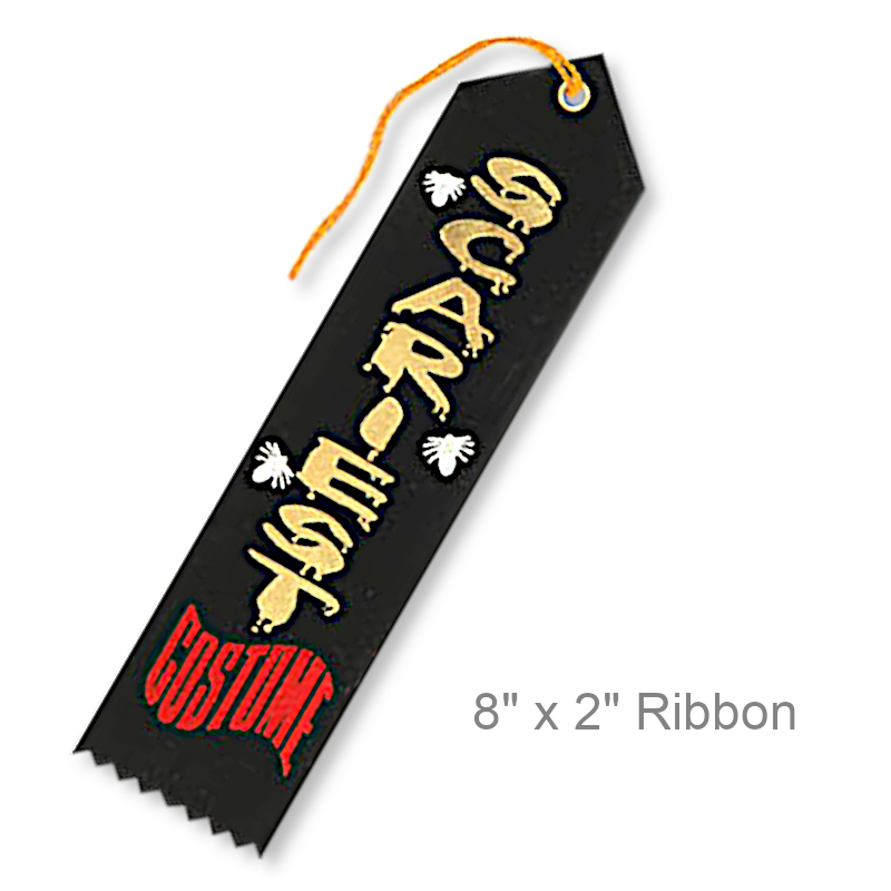 Scariest Costume Contest Award Ribbon | Party Favors