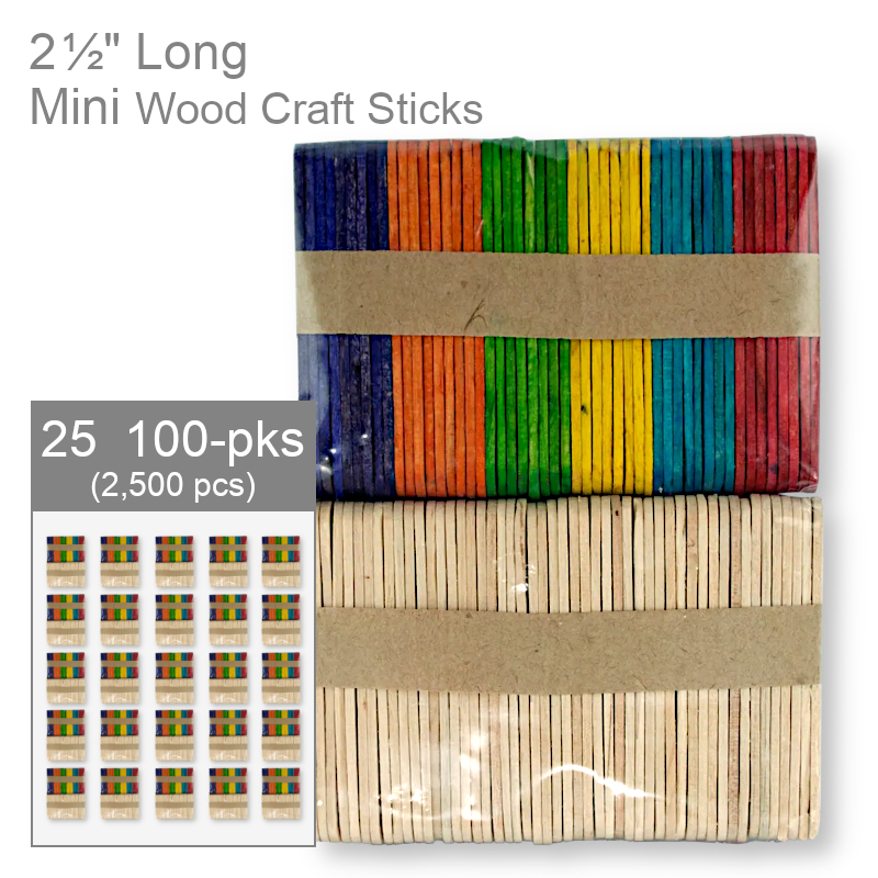 Wholesale Small Craft Sticks | Craft Supplies