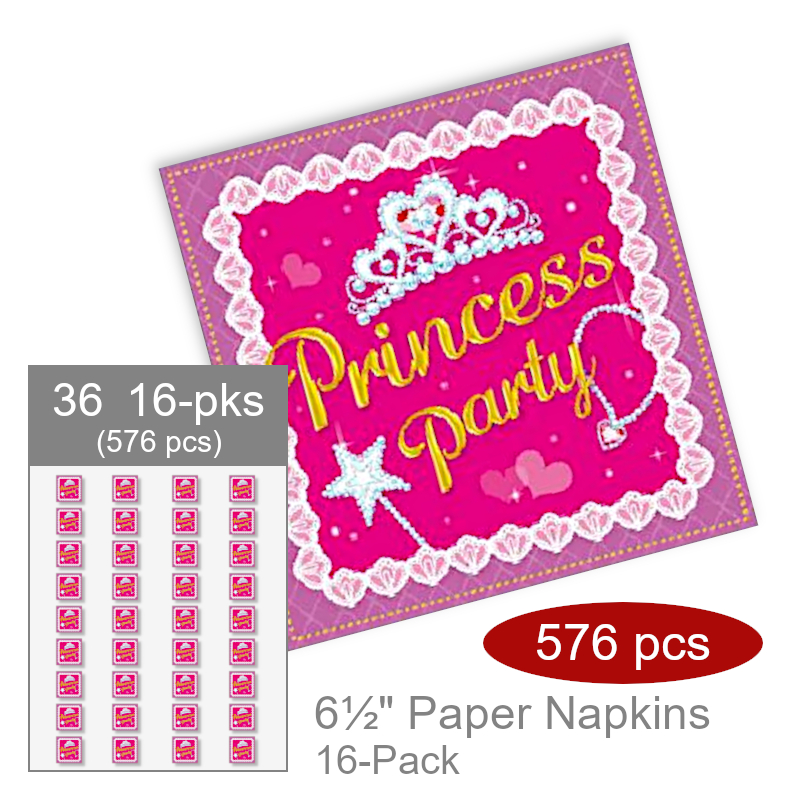 Wholesale Princess Napkins | Bulk Party Supplies