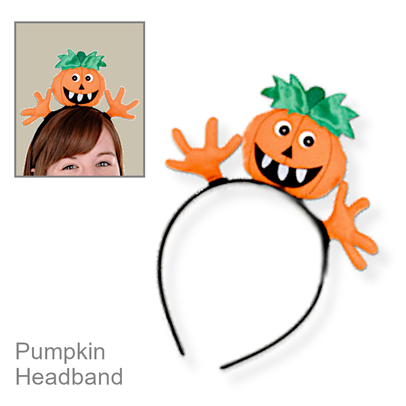 Funny Halloween Pumpkin Headband | Party Favors