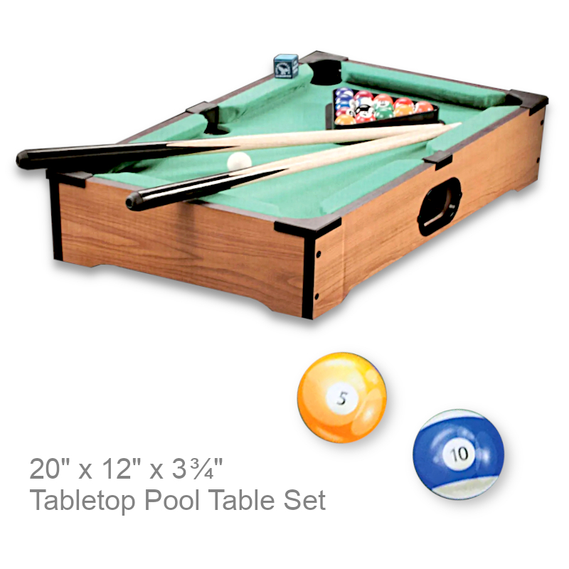 Small Billiards Pool Table Without Legs | Games