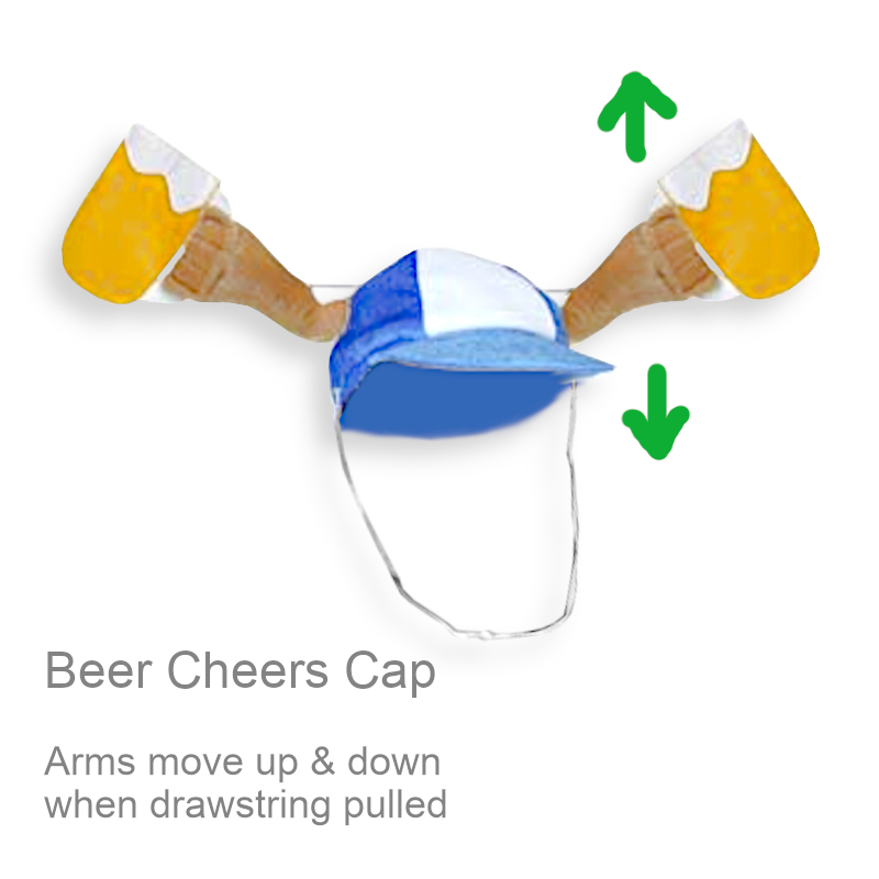 Funny Oktoberfest Cheers Toast Cap | Party Supplies