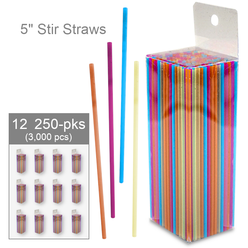 Wholesale Plastic Stirring Straws | Party Supplies