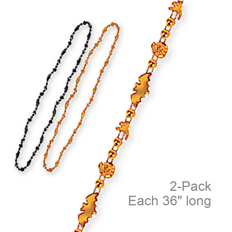 Bats/Pumpkins/Ghosts Party Beads | Party Favors