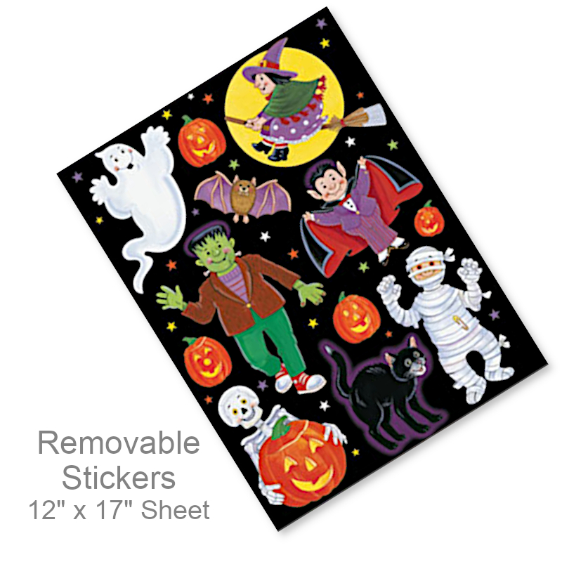 Halloween Window Removable Sticker | Party Decorations