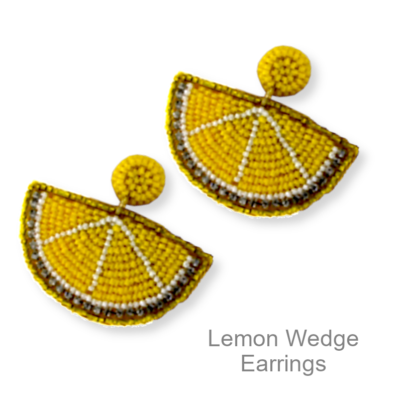 Lemon Earrings | Jewelry