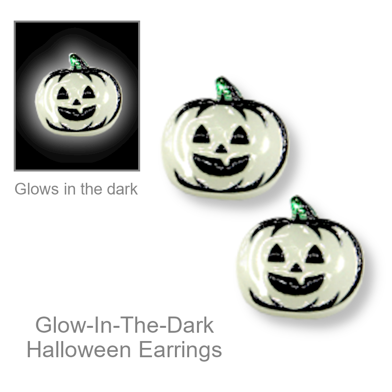 Glow In The Dark Halloween Earrings | Halloween