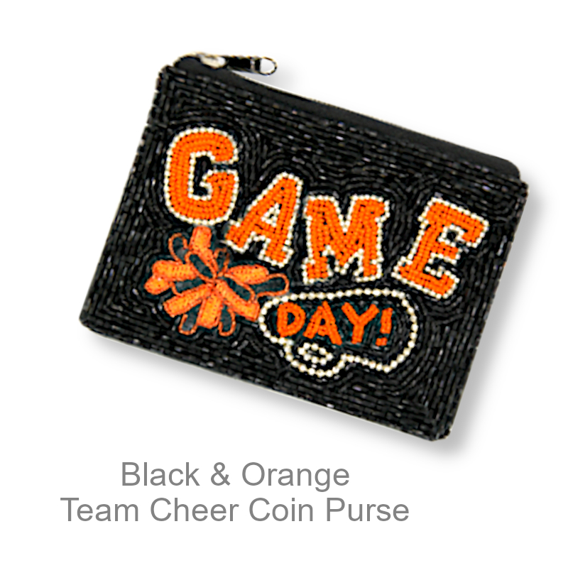 Sports Team Cheer Coin Purse | Womens Wallets