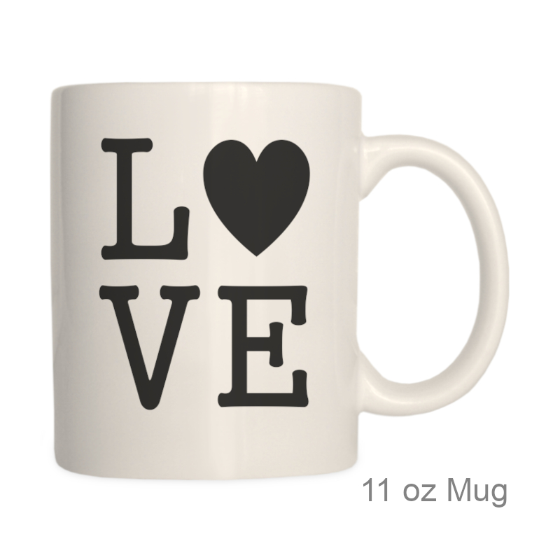 Love Heart Mug | Love Themed