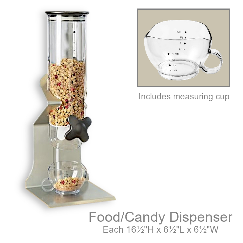 Plastic Food Candy Dispenser | Food & Candy Dispensers