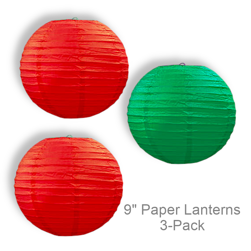 Round Paper Lanterns | Party Decorations