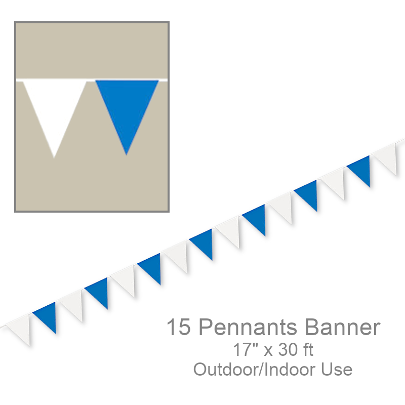 Outdoor 15 Pennants Banner | Party Decorations