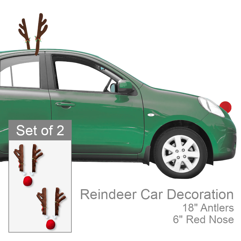 Wholesale Reindeer Antlers For Car/Truck | Holiday Car