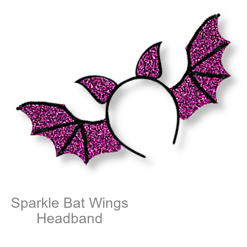 Sparkle Bat Wings Headband | Party Favors