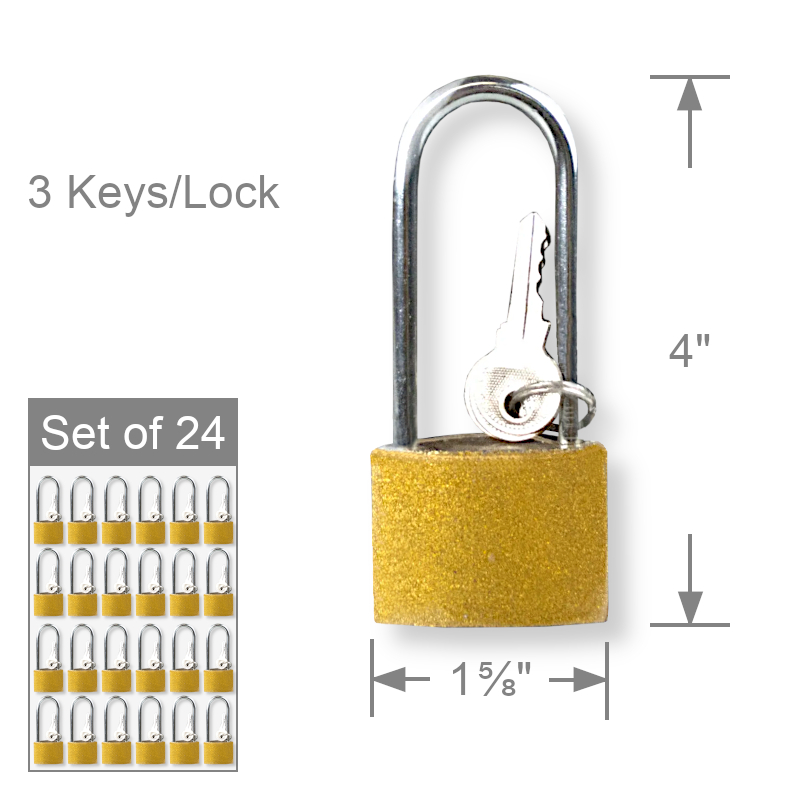 Wholesale 1 5/8 in W Long Shackle Iron Padlock | Tools