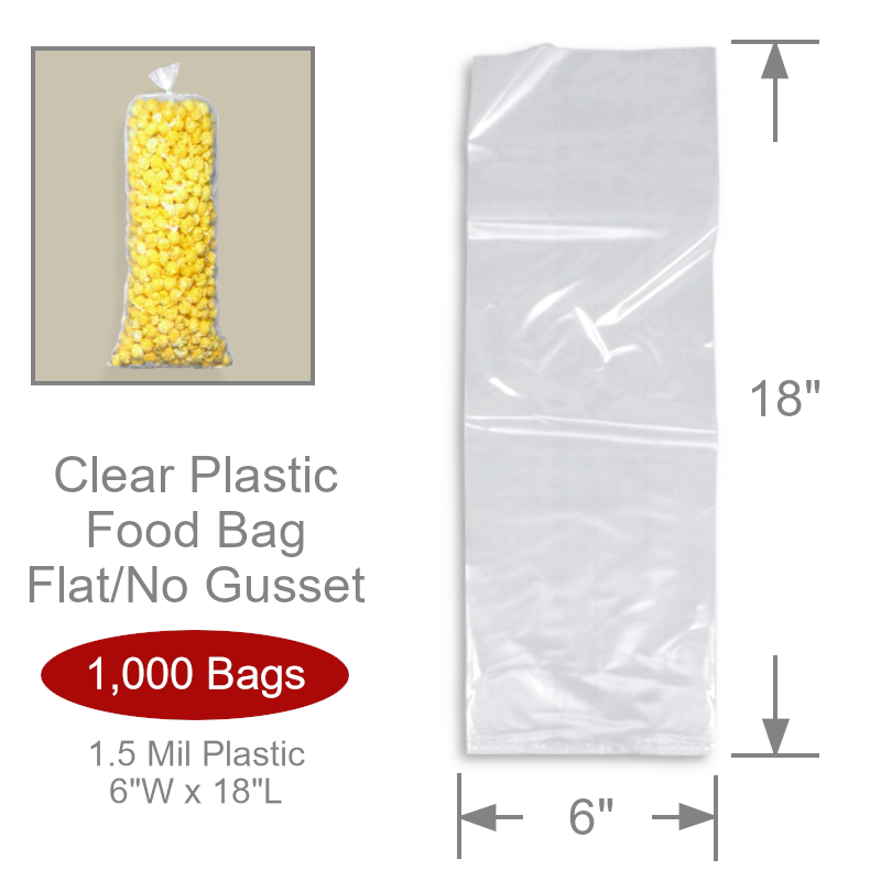 Clear Plastic Food Bag | Food Packaging Containers
