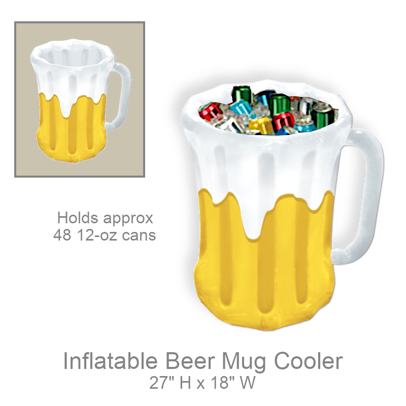 Funny Inflatable Beer Mug Cooler | Party Serveware