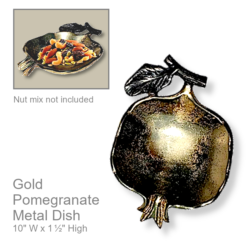 Pomegranate Shaped Metal Dish | Office Candy Dish