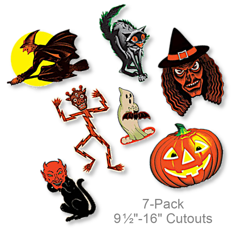 Nostalgic Halloween Cutouts | Party Decorations