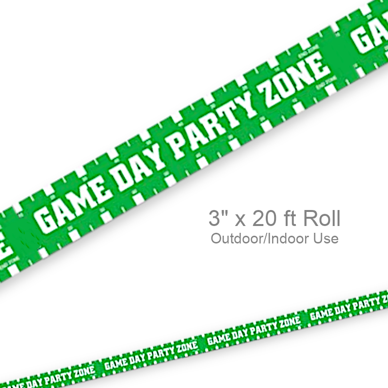 Football Themed Party Tape | Party Decorations