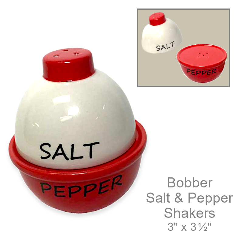Fishing Bobber Salt & Pepper Shakers | Beach & Lake