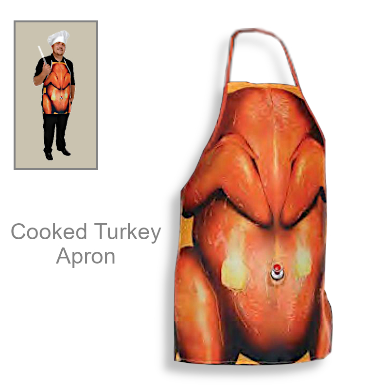 Funny Cooked Turkey Kitchen Apron | Kitchen & Grill