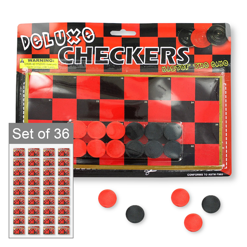 Wholesale Checkers Game | Man Cave Stuff