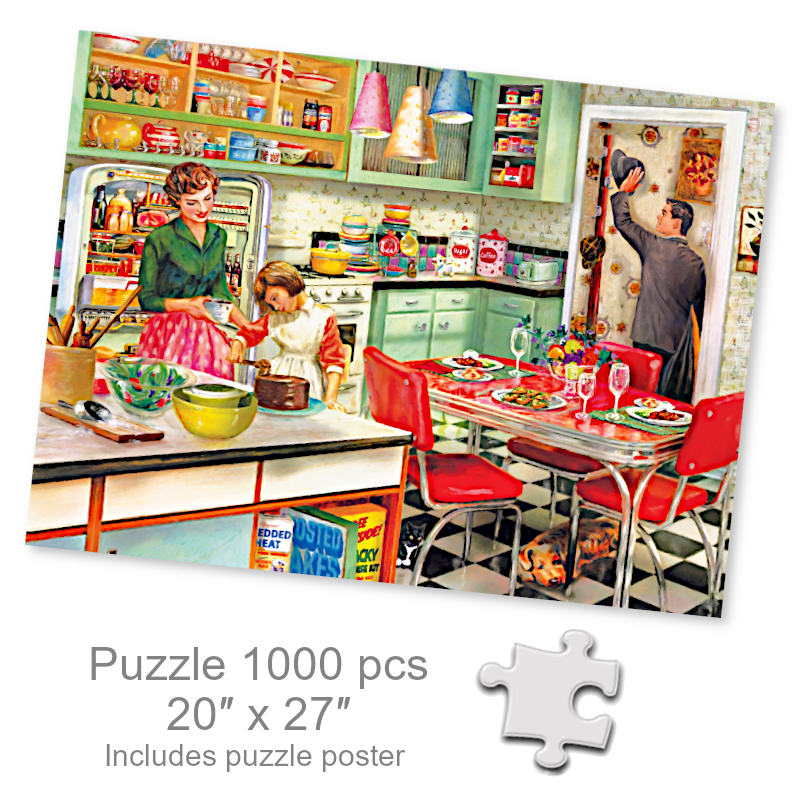 Nostalgic Home Baking Jigsaw Puzzle | Puzzles