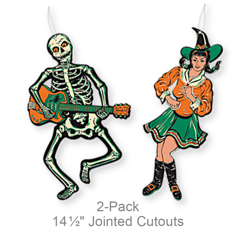 Jointed Halloween Dancer Cutouts | Party Decorations