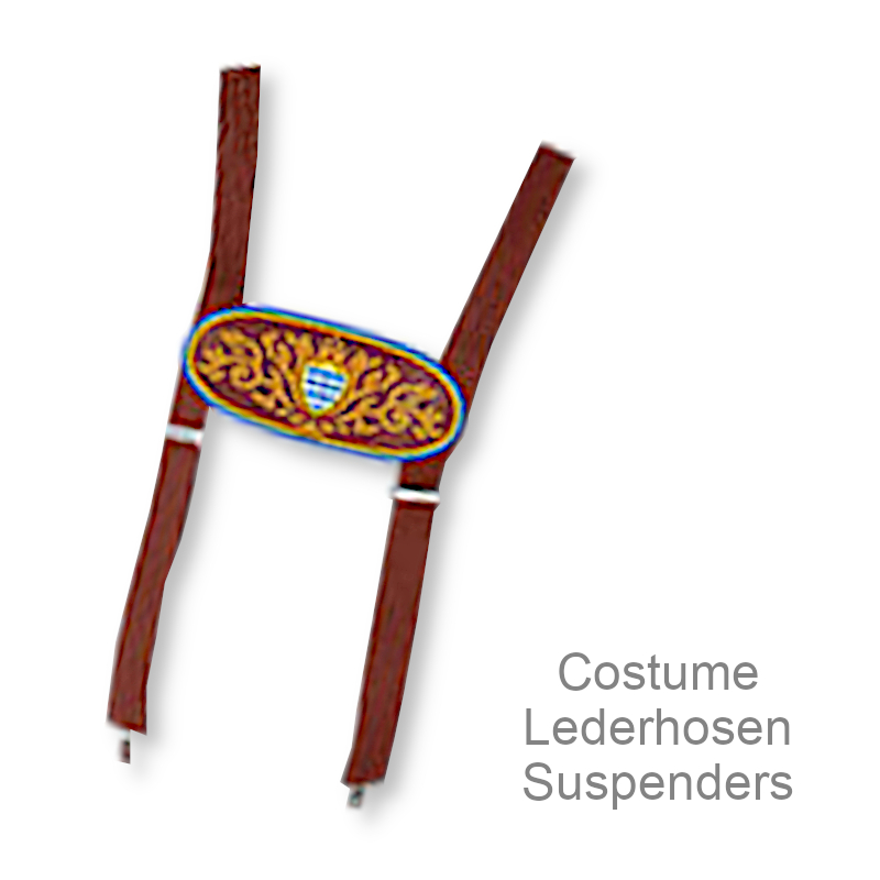 Costume Lederhosen Suspenders | Party Supplies