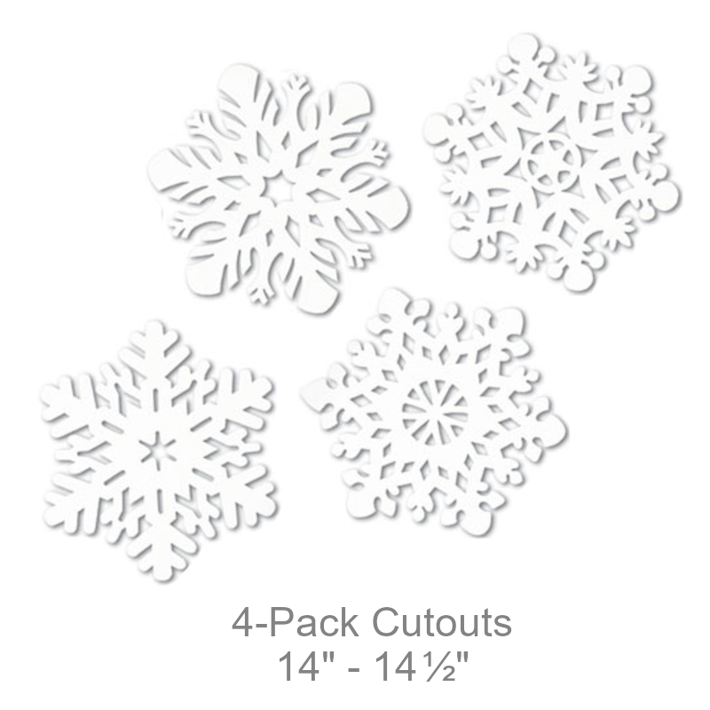 Snowflake Cutouts | Party Decorations