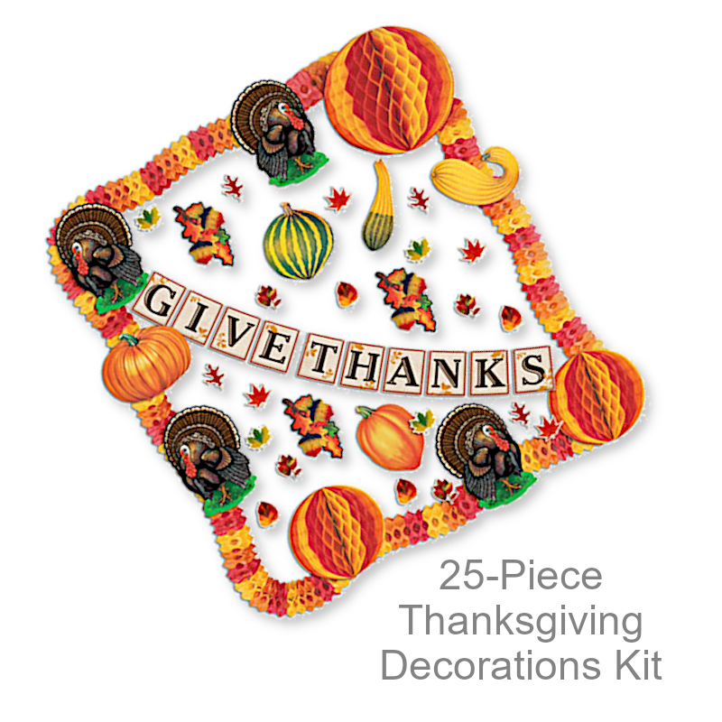 Thanksgiving Party Decorations Kit | Party Decorations