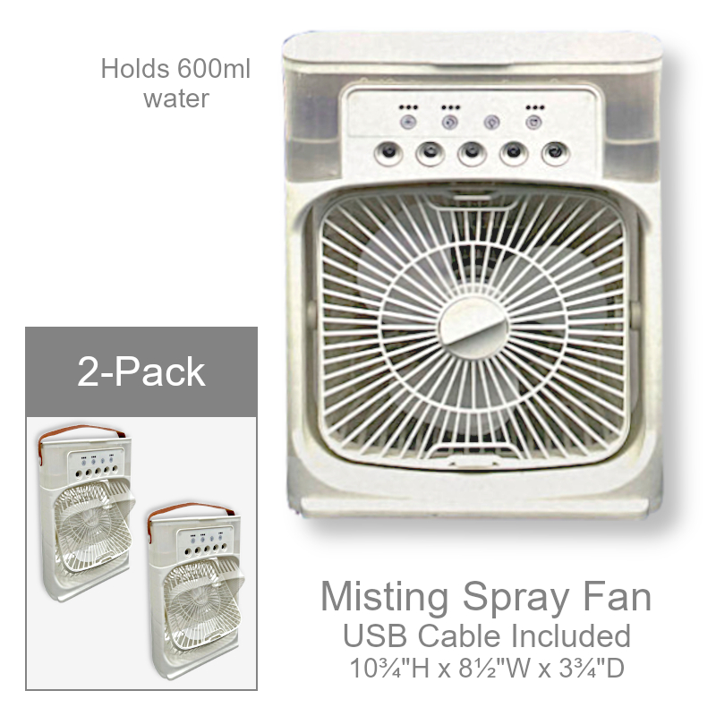 Wholesale Mini Personal Misting Fan | Bulk Fans