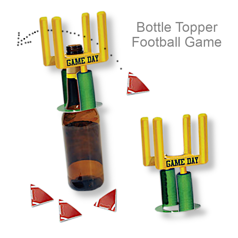Football Bottle Topper Game | Party Supplies