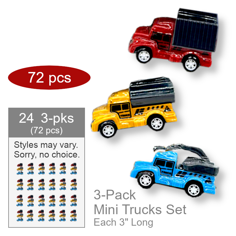 Wholesale Toy Construction Trucks Set | Bulk Toys