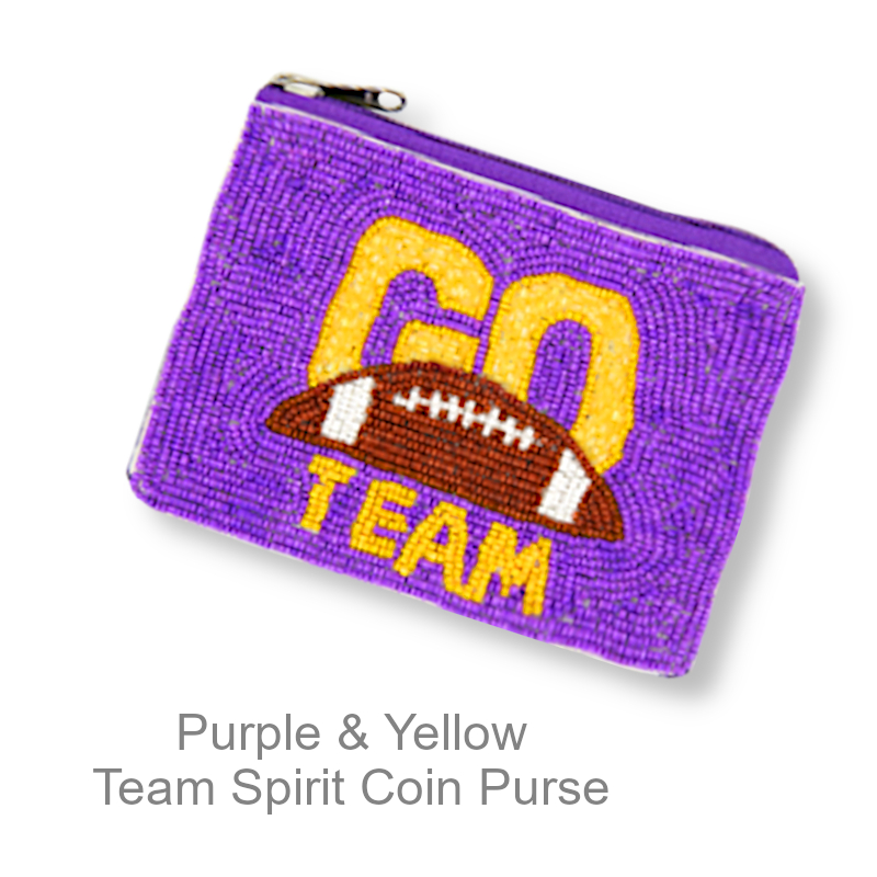 Football Team Spirit Coin Purse | Womens Wallets