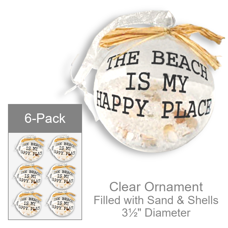 Wholesale Beach Themed Ball Ornament | Party