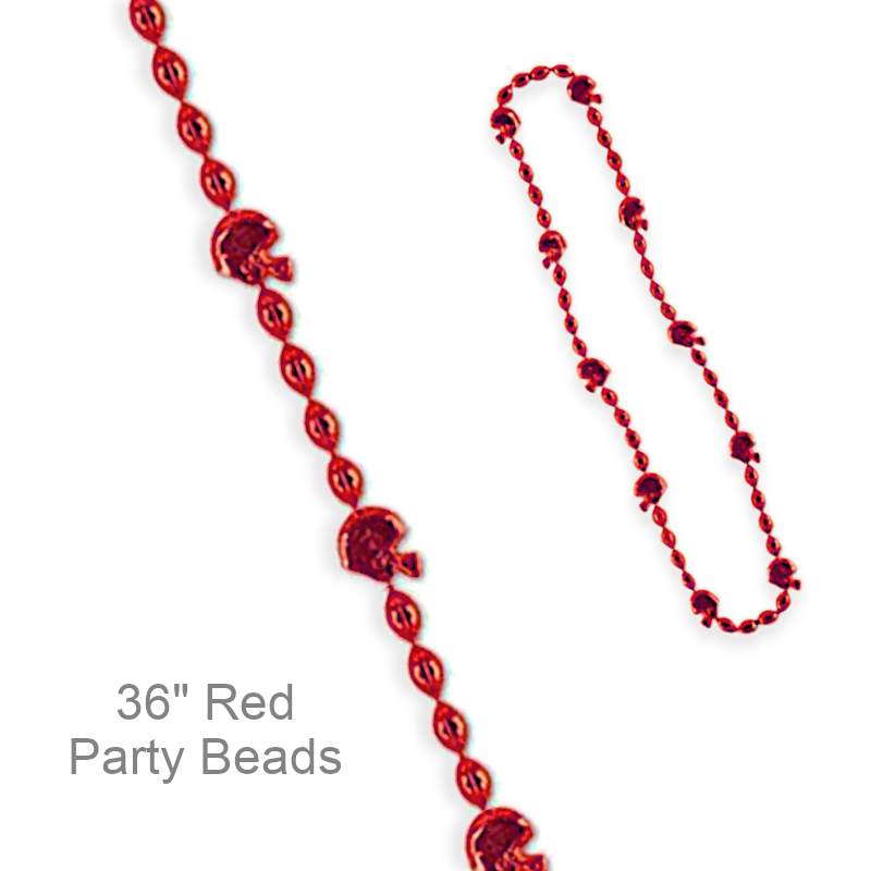 Footballs & Helmets Bead Necklace | Party Favors