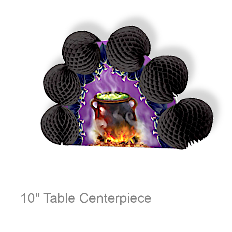 Halloween Cauldron/Bat Centerpiece | Party Decorations