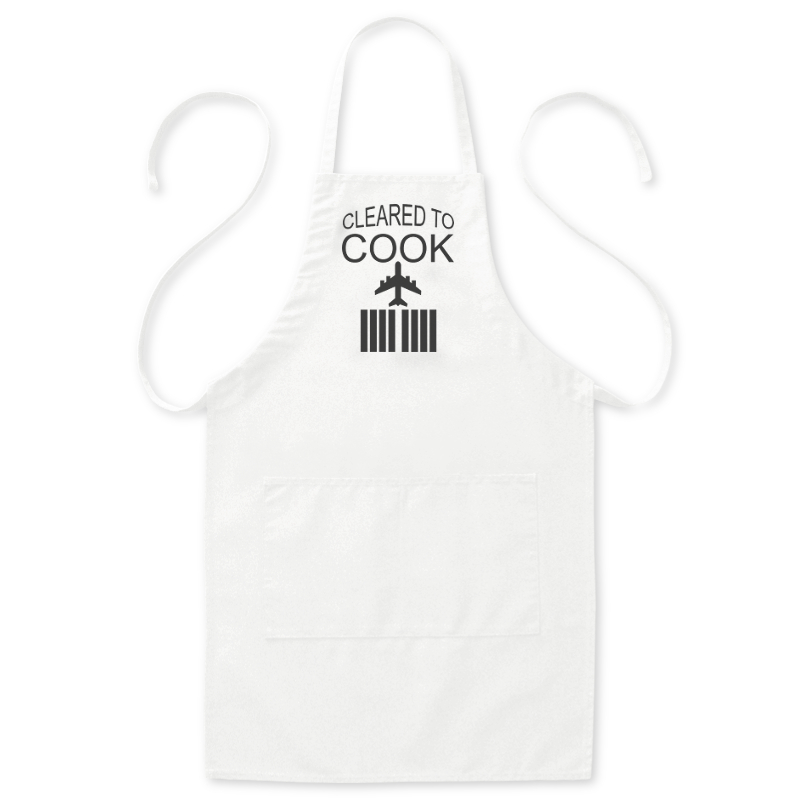 Funny Aviation Cooking Apron | Airplane Themed