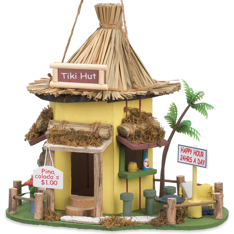 Island Themed Birdhouse | Garden & Patio