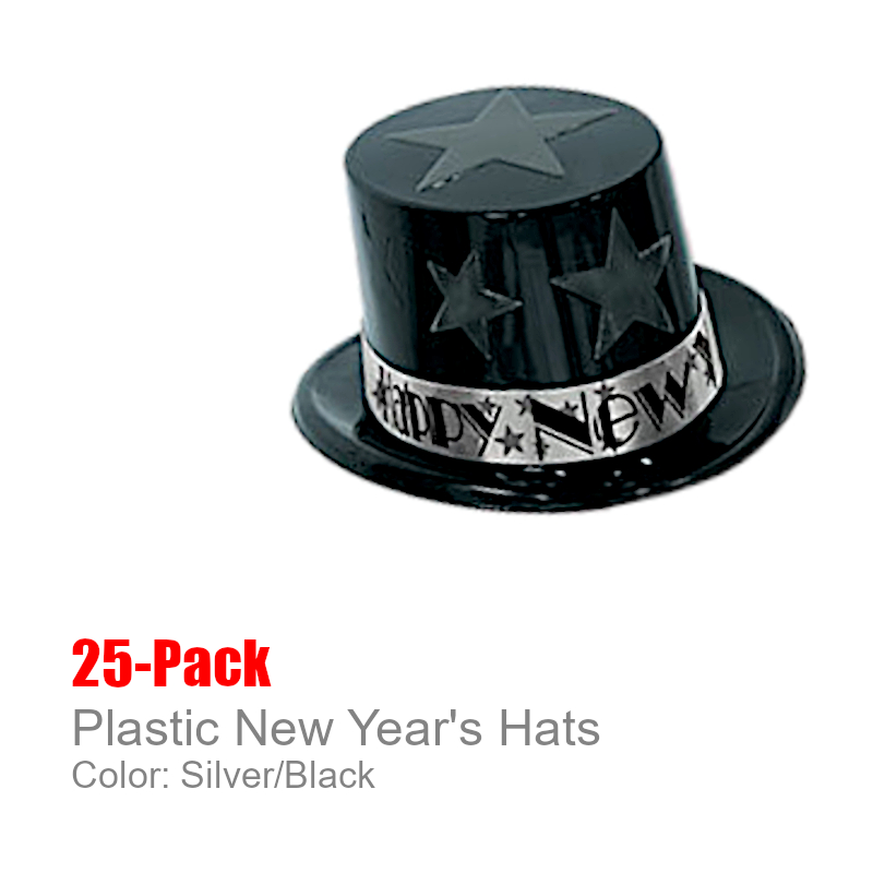 BULK New Years Hats With Stars | New Year's