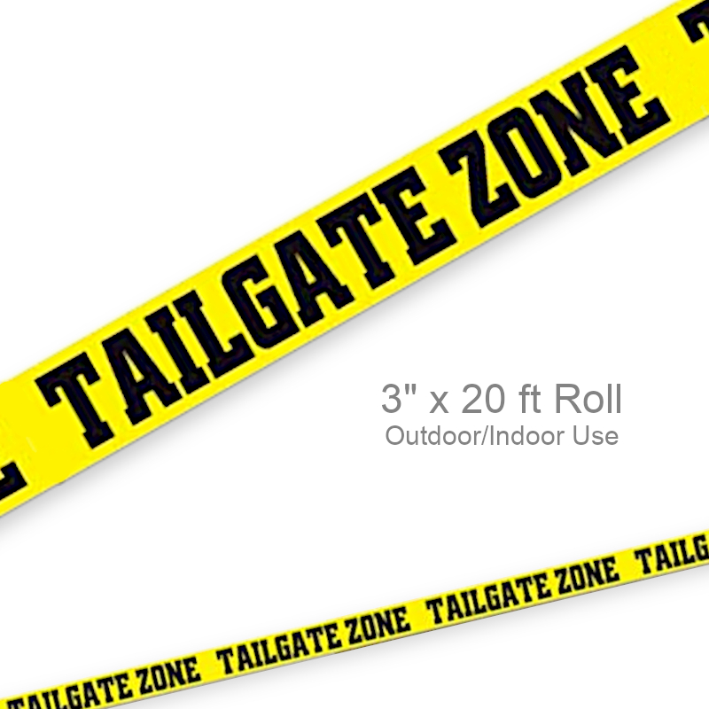 Outdoor Football Tailgate Party Tape | Party Supplies