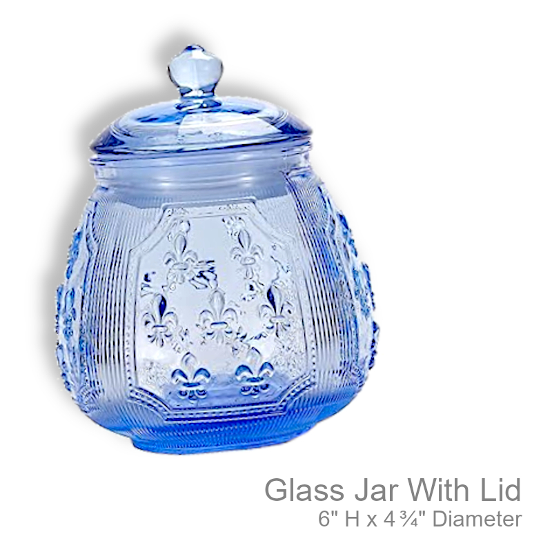 Glass Storage Jar With Lid | Office Candy Jar