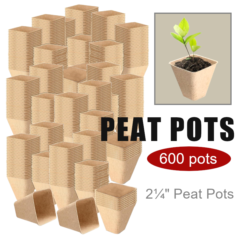Wholesale Peat Pots 2.25 in Square | Garden & Patio