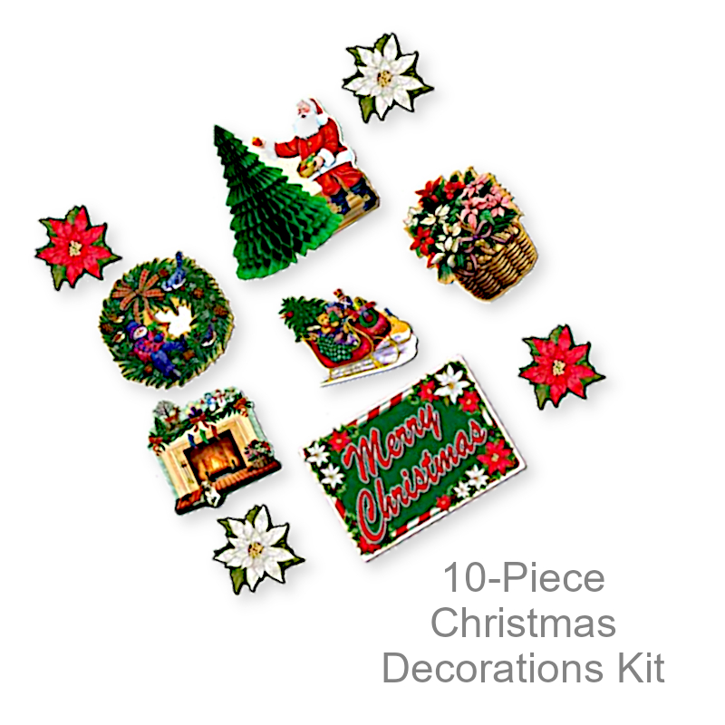 Christmas Themed Decorations Kit | Party Decorations